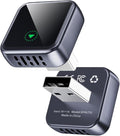 CarPlay Adapter for Apple CarPlay & Android Auto & AirPlay, 2026 Upgrade Plug & Play USB Adapter with Type-C Extension Car Play Adapter for Cars with Factory Wired Apple CarPlay, Dual-Band