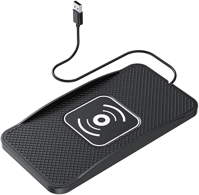Wireless Car Charger Pad for Acura RDX 2007-2026, Type-C/USB 20W Car Wireless Charger Non-Slip Phone Charging Pad Car Accessories,B 30cm Cable USB Plug
