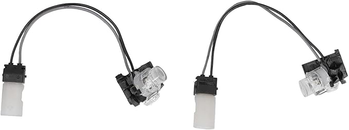 Aramox Door Handle Kit Fit for C7, Pair Door Handle Light Left Right Auto Exterior Ambient Lighting 4H0947133A/134A
