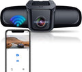 Fitcamx 4K Dash Cam Suitable for Honda 2011-2024 Vehicle Models (Rectangle Dome Light), OEM Factory Style, 2160P UHD Video, Built-in WiFi & APP, Loop Recording, G-Sensor, Easy to Install, 64GB Card