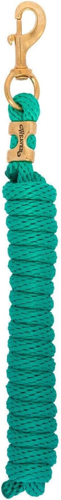 Weaver Equine Performance Lead Rope, Long Horse Lead Rope with Quick Halter Attachment, Soft Comfort Grip, Barn Horse Tack for Daily Use & Showing