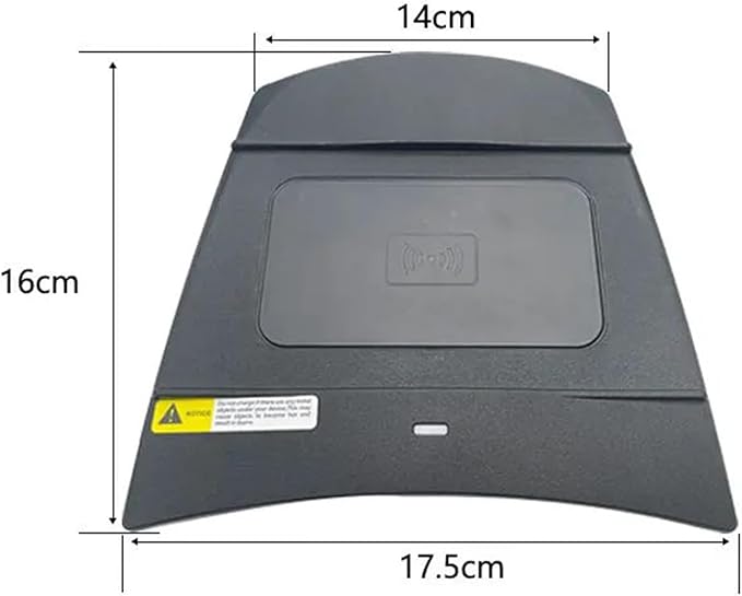 for Chevrolet Malibu XL 2016-2021 Car Center Console Phone Charger Fast Wireless Charger Charging Plate Charging Holder