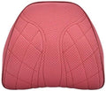 for Chevy Silverado 2007 2008 2009 2010 2011 2012 2013 Leather Car Seat Headrest Lumbar Cushion, Lumbar Support Pillow for Car,for Driving Traveling Relieving Neck Fatigue,1-D Red