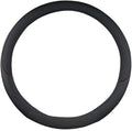 Car Semi Truck Van Leather Steering Wheel Cover Fits 14 15 16 17 18 19 Inch Maximum Grip Non Slip Durable Universal Fit for Most Vehicles (38cm/15in,Black)