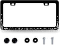 Sea Turtle License Plate Frame Cute Fish Animal Turtles License Plate Holder for Personalized Ocean Animals Car Decorative Stainless Steel Funny License Plate Turtles Auto Part 12.2" x 6.2"