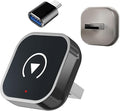 2025 Wireless CarPlay Adapter – Convert Wired to Wireless CarPlay, Mini USB Design, Plug Play for iPhone-Android, Fast Stable Connection, Compatible with Built-in CarPlay Cars