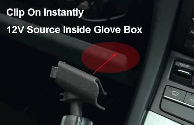 Phone Mount Charger for MagSafe for Porsche 991/981 / 718 911 Cayman Boxster Left Hand Drive Model LHD