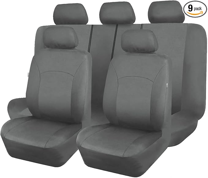 Flying Banner Car Seat Covers Front Seats Rear Bench Polyester car seat Protectors Easy installations Rear Bench Split Classic Man Lady Truck