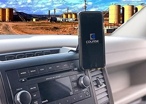Course Motorsports DirectFit Magnetic Phone Mount and Car Phone Holder for Dodge Ram 1500 (2009-2012) 2500/3500/4500/5500 (2010-2012) - Magnetic Charging Head (Left Side)