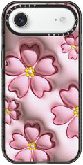 CASETiFY Impact iPhone Air Case [Slim/Compatible with Magsafe / 8.2 ft. 4X Military Grade Drop Protection] - Sakura - Clear Black