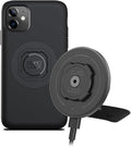 Quad Lock Adhesive Dashboard/Console Car Phone Holder Kit with MAG Wireless Charging Head V2 and MAG Phone Case for iPhone 11