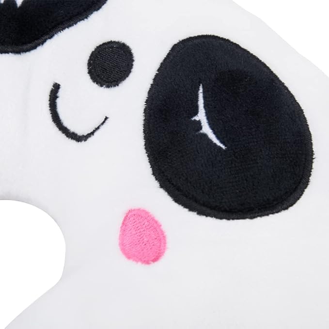 Travel Pillow for Kids, Cute Animal Neck Pillow Support U Shaped Cushion Plush Soft Rest Reading Pillows Sleeping Pillows for Airplane Train Car (Color:Panda)
