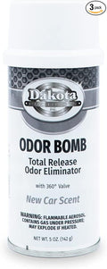 Dakota Odor Bomb New Car Scent - 3 Pack