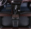 Custome Car Mats Accessories All Weather Floor mats Compatible with Automotive Floor Mats Passenger car mats (Black Blue)