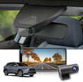 Fitcamx Front 4K+Rear 1080P Dash Cam Adapts for Toyota Corolla Cross 2023-2026 (NOT Corolla), OEM Style, Built-in WiFi & APP, Dual HD Video, Loop Recording, G-Sensor, Easy to Set, 128GB Card