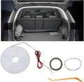 Car Trunk LED Strip Light, 6.56FT Silicone Flexible Cuttable Vehicle Trunk Cargo Ambient Lighting, Waterproof Bright Auto Trunk Interior Lamp Decoration, Universal for SUV RV Truck (White)