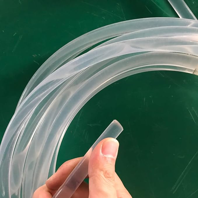 Super Bright LED Optic Fiber Glow Strip, MMA 10ft Plastic Optical Transparent Light Guide Material (0.12in)