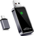 Wireless CarPlay Adapter for iPhone – Converts Wired to Wireless CarPlay Dongle, Mini Plug & Play USB & USB-C/Type-C, Seamless Fast Connection, No Latency, Quick Setup & Auto-Connect Apple iOS 10+