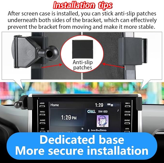 Car Magnetic Phone Mount for Toyota RAV4 2019-2025 [ 7/8/9 inch Touch Screen ] Auto Interior Accessories Best Cellphone Holder Mobile Cradle Cell Phones Navigation Charging Screen Magnet Stand