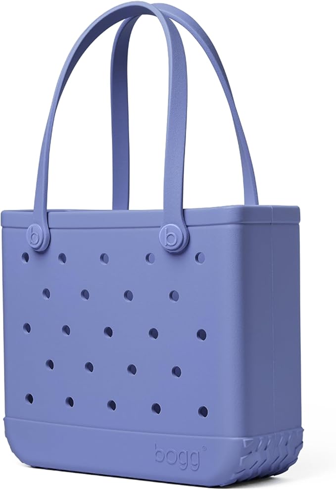 BOGG BAG Medium Tote – 15” x 12.5” x 5” – Durable, Washable, Tip-proof – Beach, Pool, Boat, Work, Sports (Pretty as a Periwinkle)