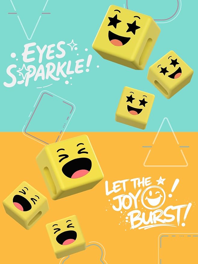 Stocking Stuffers for Teens Boys Girls Men Adults Gifts: Thumbs Up Lazy Phone Stand with Mood Cube Cell Phone Holder for Desk Gifts for Kids Women Teenage Husband Cool Funny Gadgets Christmas Ideas