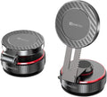 2026 Upgraded Vacuum Magnetic Mobile Phone Holder Cars for Magsafe Car Mount, Exclusive Metal Adjustable Telescopic Rod,Suction Cup Mobile Phone Holder for iPhone17 Pro Max 16 15 14 13 12 & Samsun