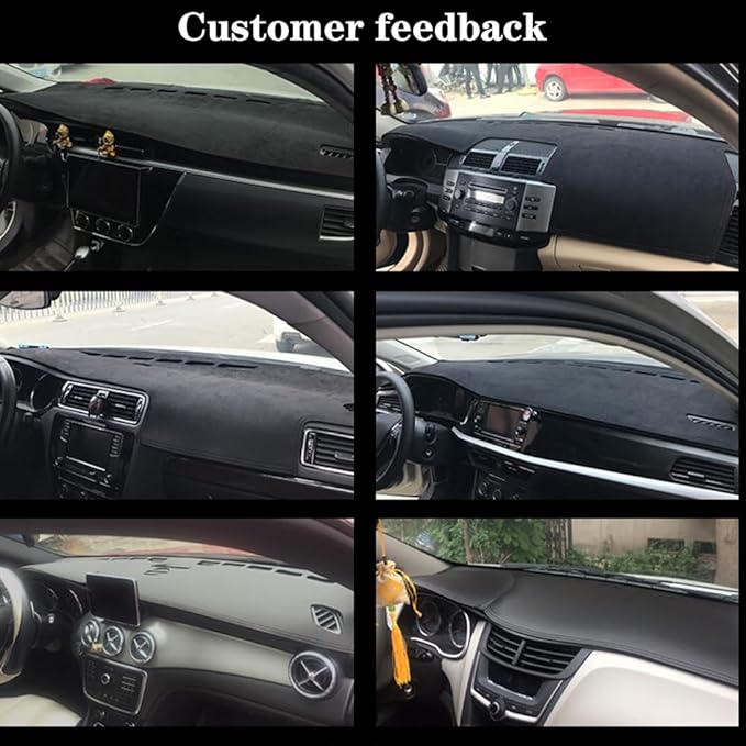 Dashboard Covers for Compass 2022-2023,Premium Printed Flannel Fabric Anti-Glare & Non-Slip Dash Pad,Custom Fit,Printed Flannel