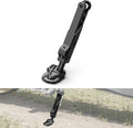 NICECNC Black Adjustable Side Stand Kickstand Compatible with Honda CRF1100L Africa Twin 2020-2026, CRF1100L Africa Twin Adventure Sports 2020-2026, Replacement for 50530-MKS-E01