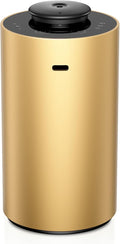 Airversa Waterless Essential Oil Diffuser for Home, Rechargeable and Portable Scent Diffuser with 3 Countdown Timers & Mist Levels for Car Room Studio Office, Scenta Lux Premium Metal Gold