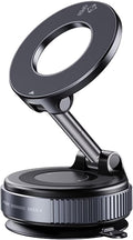 Car Phone Holder for Magsafe 360° Adjustable Car Phone Mount [78+LBS Strongest Suction & 2400gf Magnetic] Phone Holders for All Car for iPhone 17 Pro Max 16 15 14 13 12 Air Plus (Black)
