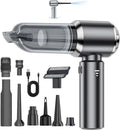 Handheld Car Vacuum Cleaner Cordless,21000Pa High Power Hand Held 3-Speed Adjustment and Multi-Nozzles Cleaner for Car, Home, Office, Pet Hair