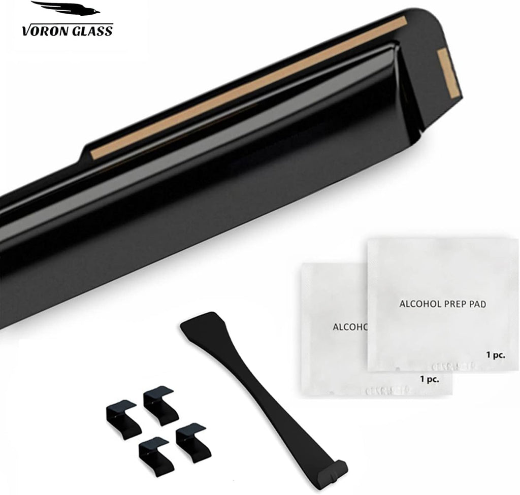 Voron Glass in-Channel Extra Durable Rain Guards for Lexus RX 350, 450H 2016-2022, Window Deflectors, Vent Window Visors, 4 Pieces - 200563