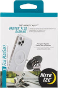 Upgraded Universal Orbiter Plus Dash Mount - Magnetic Phone Mount for Car Dashboards - Car Dashboard & Cell Phone Accessories - for All Models of iPhones & Samsung