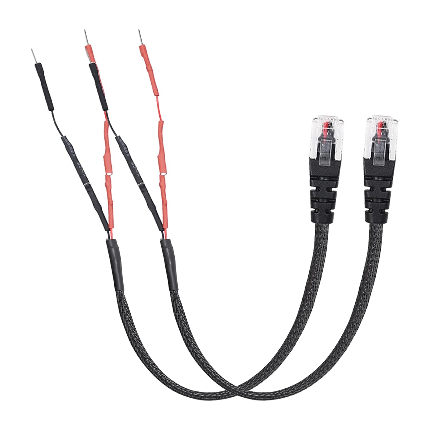 2PCS RJ11 Replacement Mirror Wire Power Cord for Uniden Radar Detectors，Fits R4 R3 R1 R7 R8 Model(3005201U)