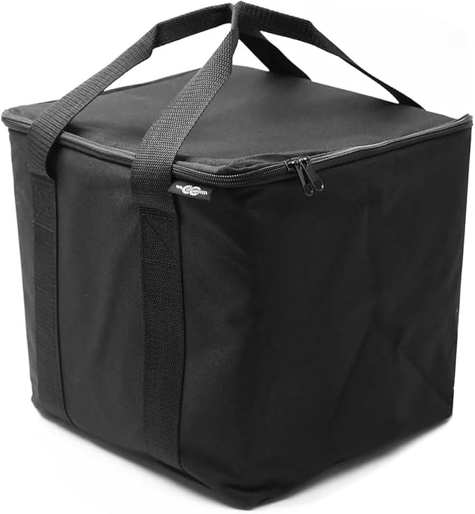 Insulated Car Trunk Cooler – Thermal Bag for Groceries & Travel, Leak-Resistant, Fits Trunk Organizer Compartments, Heavy Duty 1680D – Black