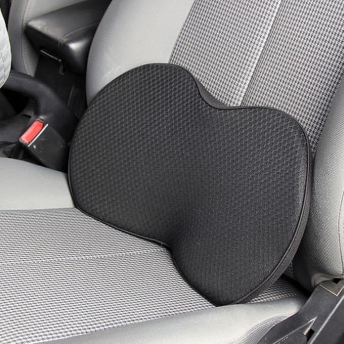 Portable and Lightweight Car Seat Cushion with Lumbar Support for Daily Use and Travel