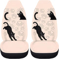 BIGCARJOB Cat Paws Car Seat Covers Set Universal Car Interior Seat Rugs 2 Pcs Auto Front Seat Protector Set for Women Car Accessories Set