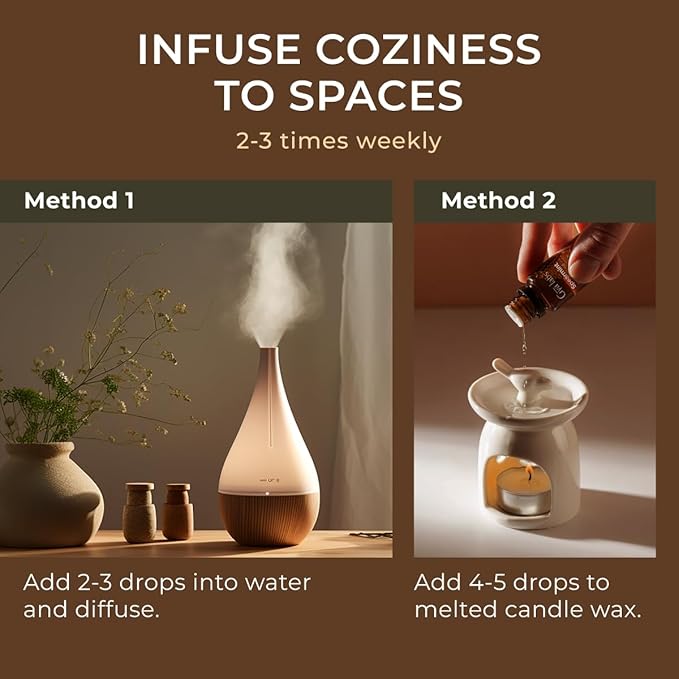 100% Pure Copaiba Essential Oil - 0.34 Fl Oz - Copaiba Oil for Hair, Skin, Diffuser, Aromatherapy & DIY Candle Making Scent