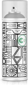 Spray.Bike Spray Paint - Silvertown | Designed Mainly for Bicycles | Multi-Use Acrylic Spray Paint for Metal, Plastic | High Coverage Bike Paint, 400ml