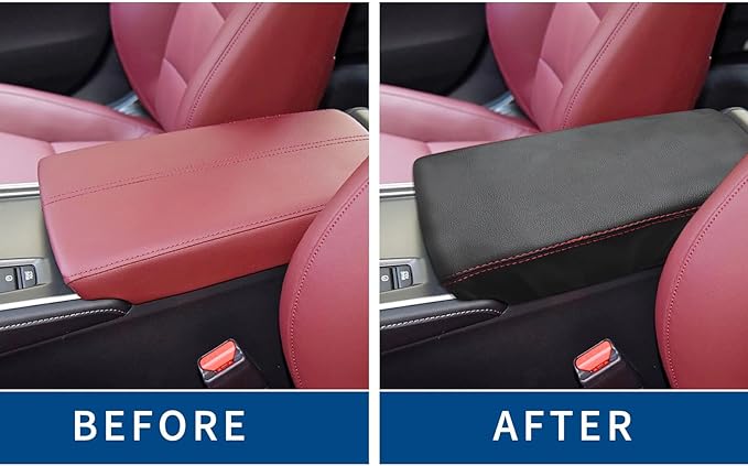 Compatible with Center Console Armrest Cover for Honda Accord 2018 2019 2020 2021 2022 Leather Arm Rest Storage Box Lids Cushion Protector Pad