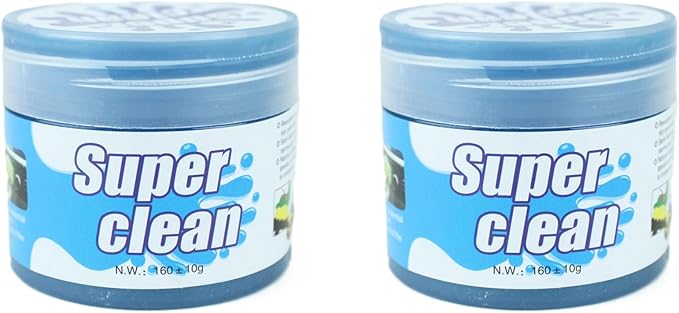 Car Cleaning Gel for Lexus LX 450 470 570 600 2000-2025, 200g × 2 Pack Car Interior Cleaner Slime, Auto Detailing Tools, Auto Dust Car Crevice Cleaner