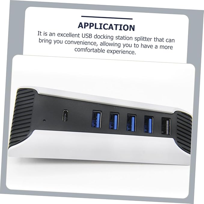 Homoyoyo USB Hub Port USB Expander Supports Multiple Devices for Keyboard Mouse and Controller Charging