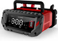 30 Amp Lithium Battery Charger,6V10A/12V30A/24V16A Lifepo4,Lead-Acid(AGM/Gel/SLA..) Smart Car Battery Charger,Battery Maintainer,Trickle Charger, and Battery Desulfator for Car,Boat,Motorcycle
