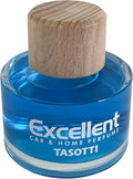 Tasotti Excellent Car Perfume Air Freshener, Luxury Car Air fresheners and Car Odor Eliminator, Long Lasting Scent Up to 75 Days (Ice Aqua)