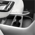 SXCY for 2025 2026 Hyundai Tucson Center Console Organizer [TPE] for 2025 2026 Hyundai Tucson Accessories Full-Button Wire Console Cupholer Tray 2025 2026 Tucson Limited Under Console Organizer