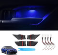 Powerty LED Light for 2025 2026 Toyota Camry XV80 Accessories Inner Door Handle Bowl Mood Lighting Decorative Interior Lamp 4PCS Blue
