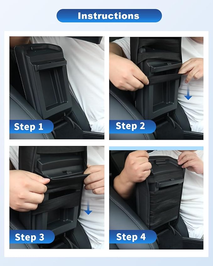 CDEFG for 2025 Outback Legacy Center Console Cover Compatible with 2020-2025 Subaru Outback Legacy Accessories Armrest Cover 2020-2025 Outback Legacy Middle Console Pad Arm Rest Cushion