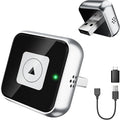 Wireless CarPlay Adapter, Wired to Wireless Car Adapter, Suitable for Apple iPhone & Android, Fast Auto-Connect, USB & Type-C, Supports 800+ Models with Built-in Wired Car Play/Android Auto