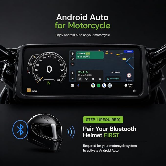CarPlay AI Box 2025 Upgrade – Magic Box 3.0 with Wireless CarPlay & Android Auto, Bult-in Netflix, YouTube, Disney+, Prime Video | 5.8GHz WiFi, Auto Connect | for OEM Wired CarPlay Cars & Motorcycles
