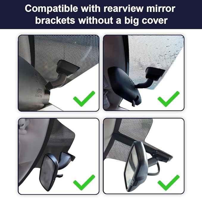 Fitcamx 2K Dual Dash Cam Suitable for Honda Vehicle Models 2011-2024 (Rectangle Dome Light), OEM Style, Front 1440P+Rear 1080P Video, Loop Recording, Built-in WiFi,G-Sensor, Easy to Set, 64GB Card